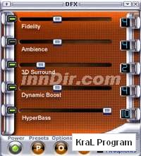 DFX for Winamp2 and 5