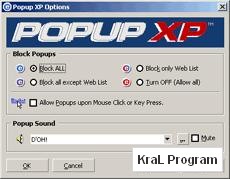 Popup XP Home Edition
