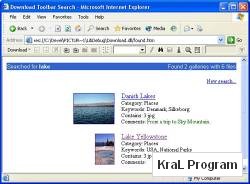 The Download Toolbar