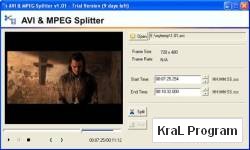 AVI/MPEG/RM/WMV Splitter