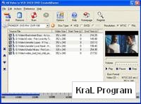 All Video to VCD SVCD DVD Creator  Burner