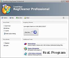 TweakNow RegCleaner Professional