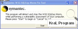 W32.SQLExp.Worm Removal Tool