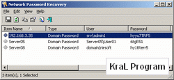 network password recovery 1.10