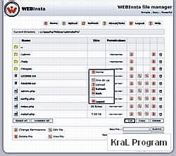 WEBinsta FM File Manager
