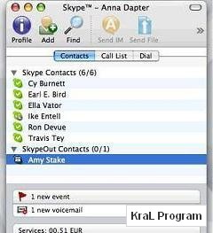Skype for Mac OS X