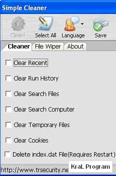 Simple Cleaner