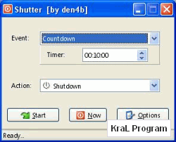 Bilgisayar Kapatma Programi Shutter 2.85