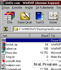 WinRAR Turkce 3.70 Beta 7