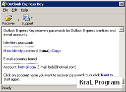 Outlook Express Key