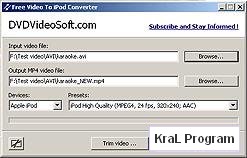 Free Video to iPod and PSP Converter