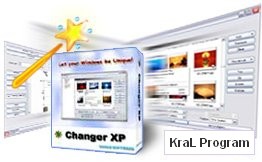 Windows xp goruntu degistirme programi Changer XP 1.04 