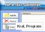TechnoCom PDF 2 Text Converter