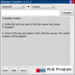 Musonya Translator 1.0