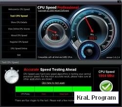 CPU Speed Professional 3.0.2.9 islemci hiz testi