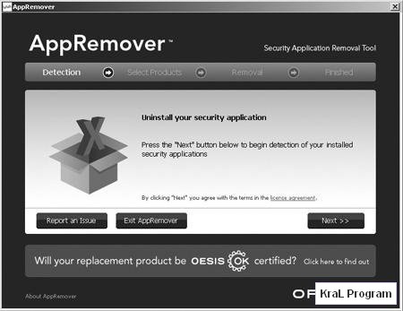 AppRemover RC1 Virusleri kaldirma programi