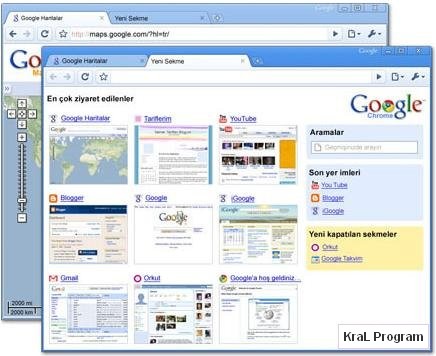 Google Chrome 3.0.187.1 internet browser
