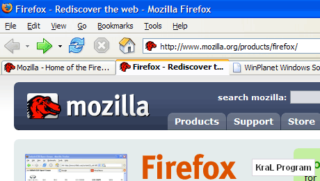 Mozilla Firefox 3.5 RC3 Turkce