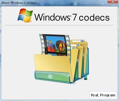 Win7codecs 1.2.6 Windows 7 codec
