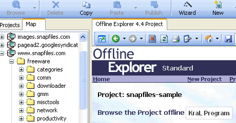 Offline Explorer 5.6 SR2