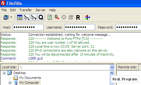 FileZilla 3.2.8 RC1 Ftp Programi