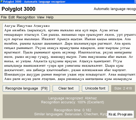 Polyglot 3000 3.41 Dil tanima programi