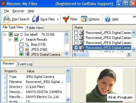 Recover My Files 4.2.4.495 Dosya kurtarma programi