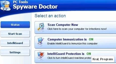 Spyware Doctor 7.0.0.513 Casus program temizleme