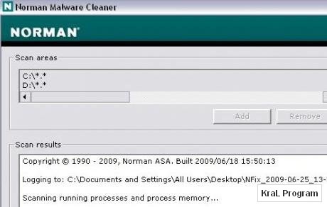 Norman Malware Cleaner 2010 Zararli yazilim temizleyici