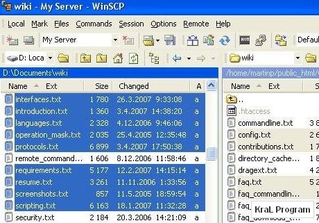 WinSCP 4.2.5 Ucretsiz ftp programi
