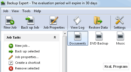 Backup Expert 2.2.0.123 Yedekleme programi