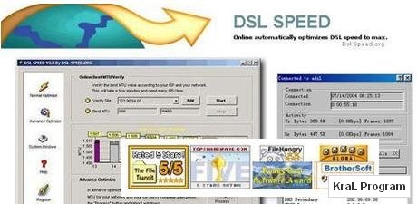 DSL Speed 6.2 Internet hizlandirici