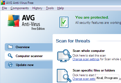 AVG Free Edition 9.0.790 Antivirus programi