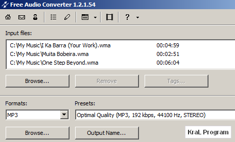 Free Audio Converter 1.2.4.88 Ses donusturucu