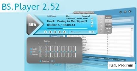 BSPlayer 2.52 Kaliteli video oynatici