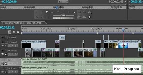 Adobe Premiere CS5 5.0 Profesyonel video editörü