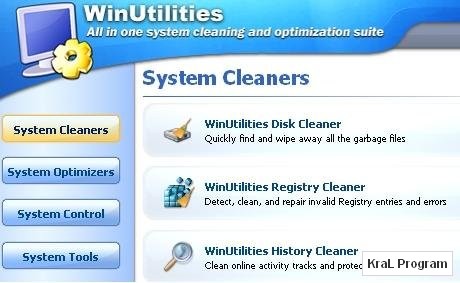 WinUtilities 9.64 Windows hızlandırıcı
