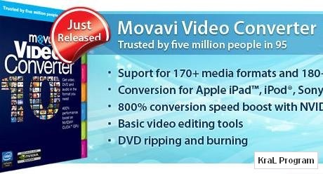 Movavi Video Converter 10.0.1 Video dönüştürücü