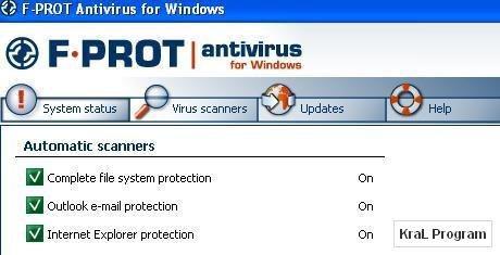 F-Prot Antivirus 6.0.9.4 Anti-Virüs programı