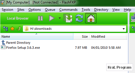 FlashFXP 4.0.0 Build 1525 Ftp programı