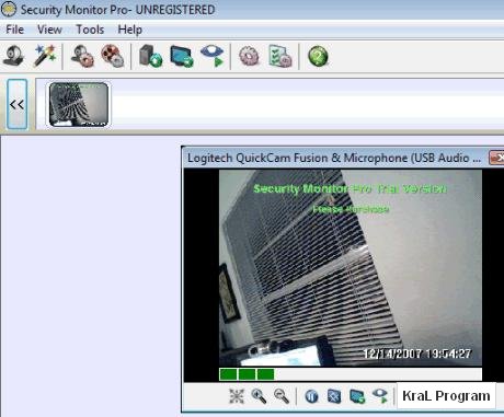 Security Monitor Pro 4.31 Güvenlik kamerası programı