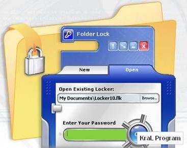 Folder Lock 6.5.8 Klasör kilidi