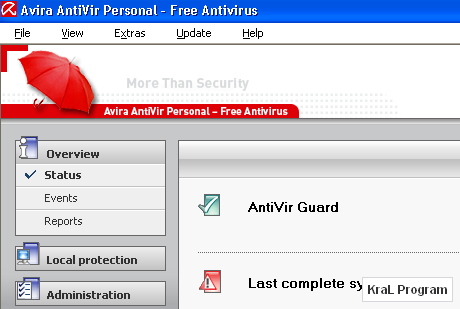 Avira AntiVir Personal 10.0.0.652 Antivirüs programı